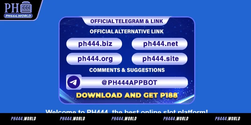 Mga Opisyal na Channel ng Komunikasyon PH444