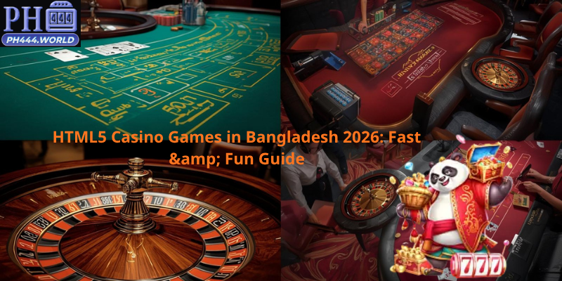 HTML5 Casino Games in Bangladesh 2026: Fast & Fun Guide